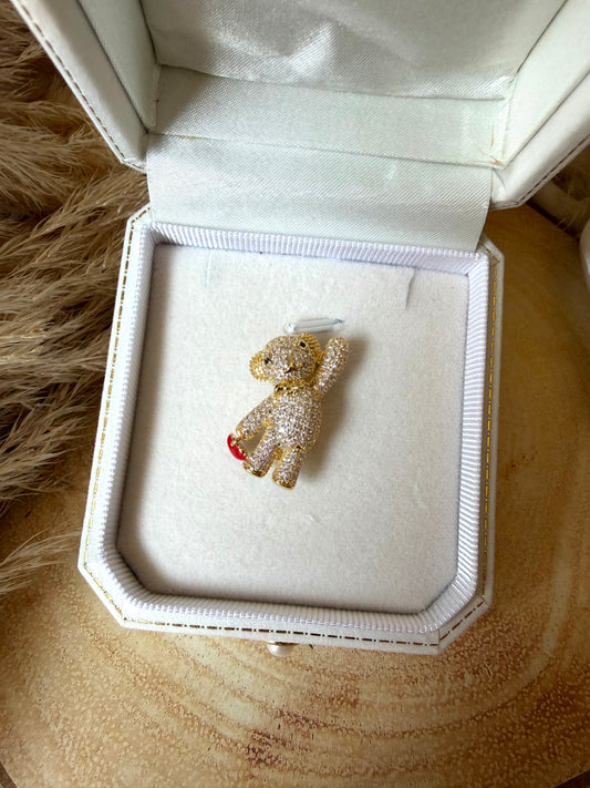 Брошка Teddy Amour