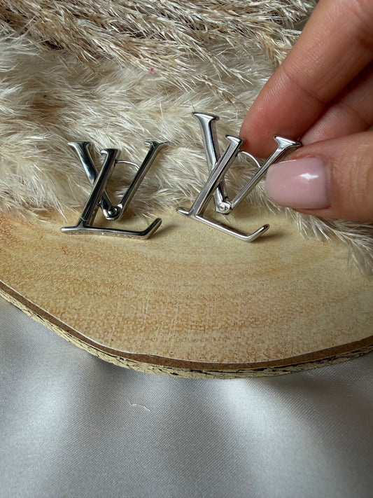 Обеци Silver Edge Half-Cuff