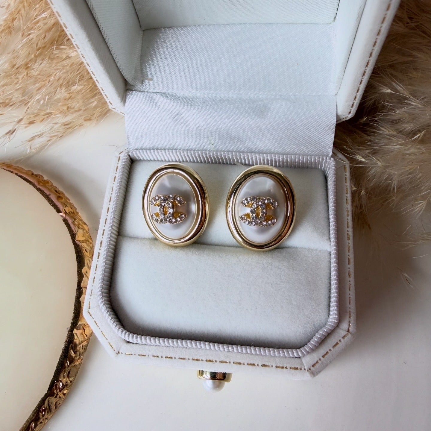 Обеци Royal Pearl Oval