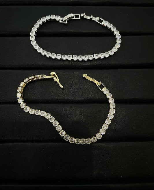 Луксозна тенис гривна