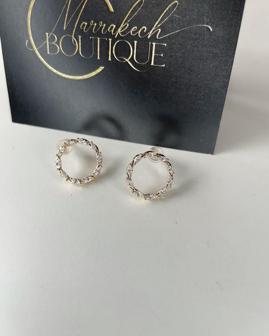 Ефектни обеци "Нежност"