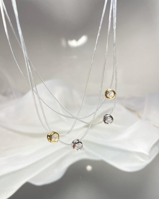 Колие с едно камъче