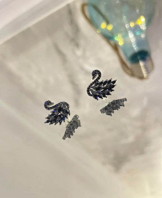 Обеци "Лебед"