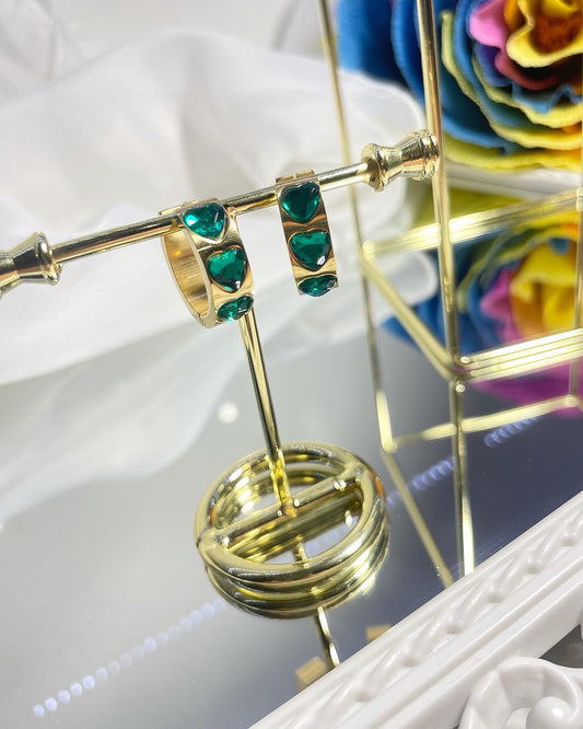 Обеци "Емералд"