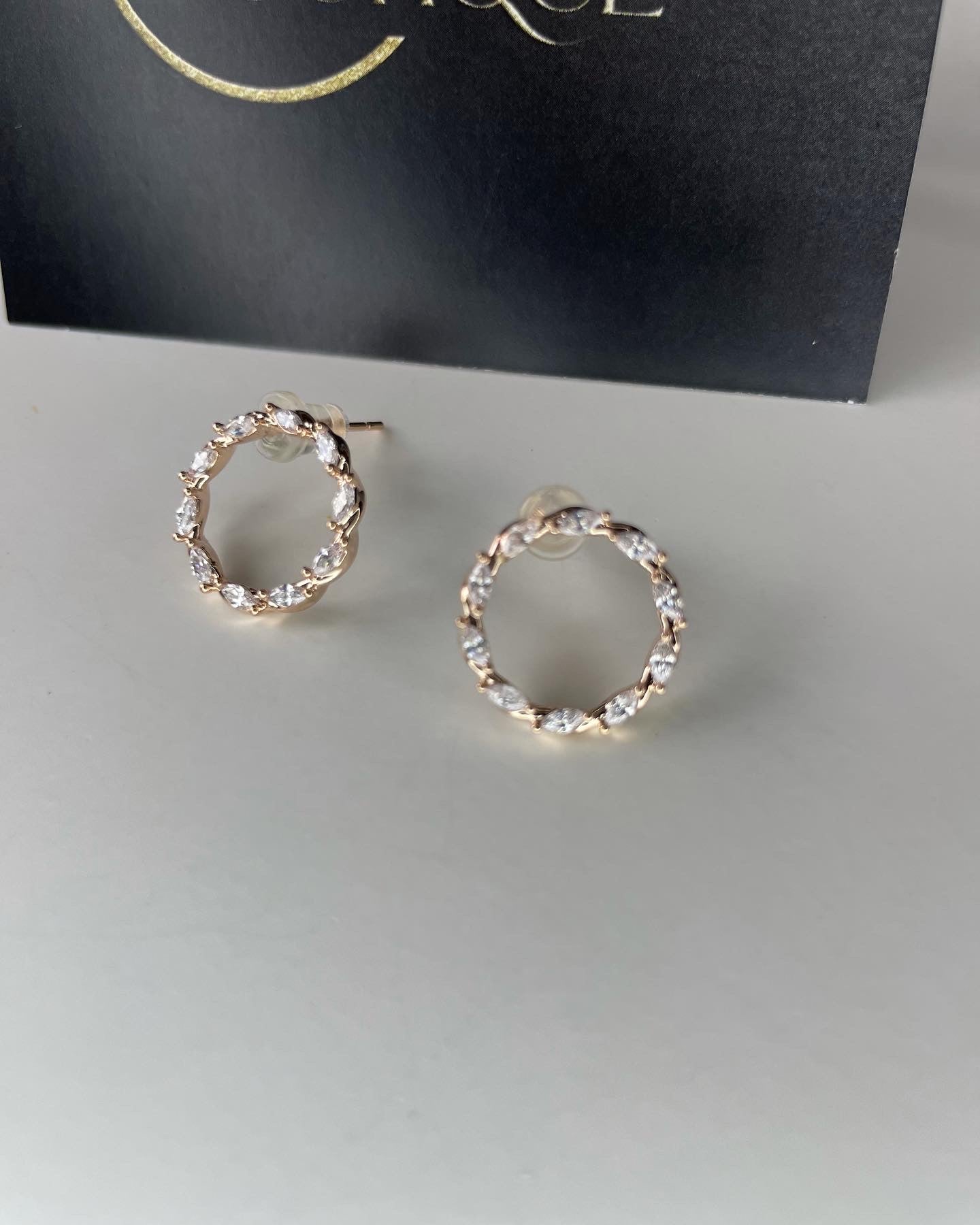 Ефектни обеци "Нежност"