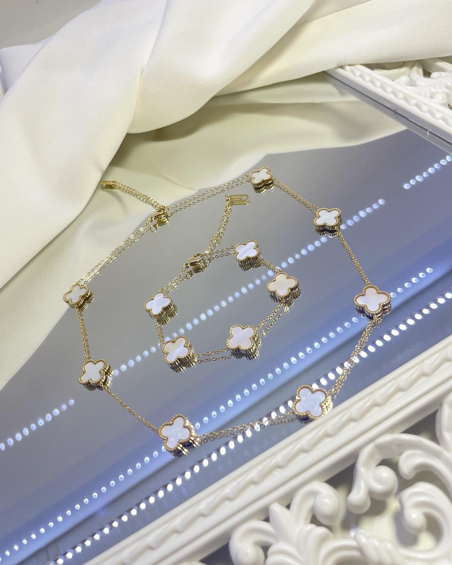 Комплект колие и гривна