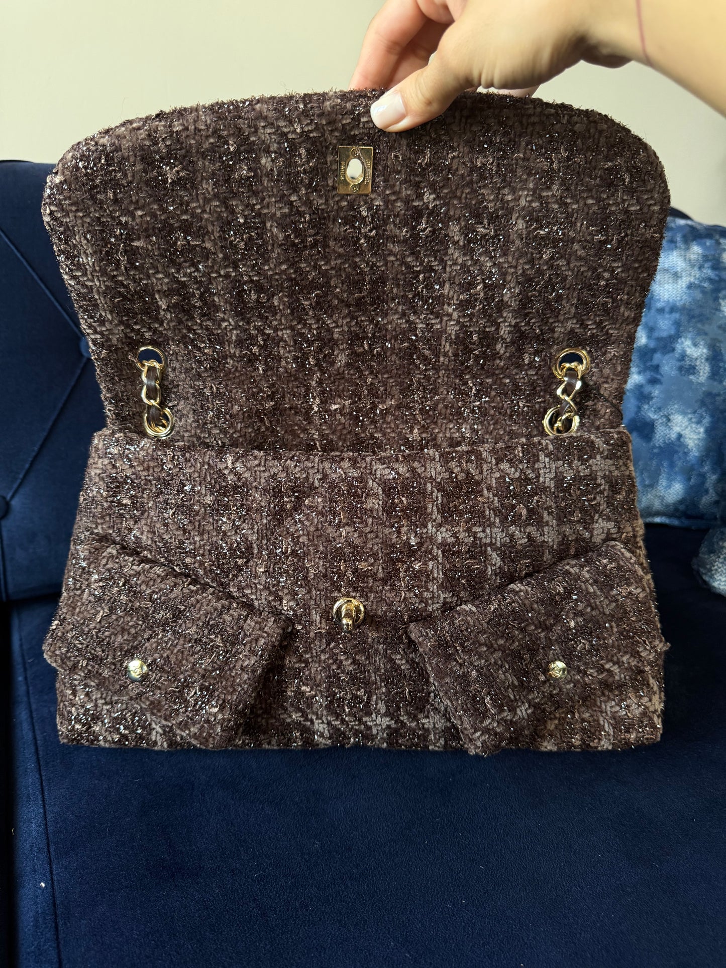Елегантна дамска чанта Brown