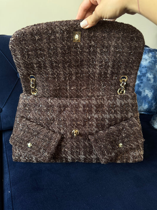 Елегантна дамска чанта Brown