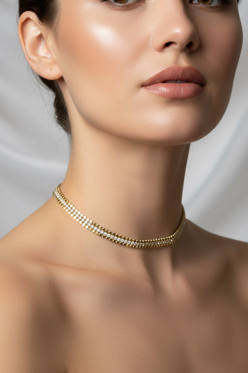 Елегантно колие Golden Bliss