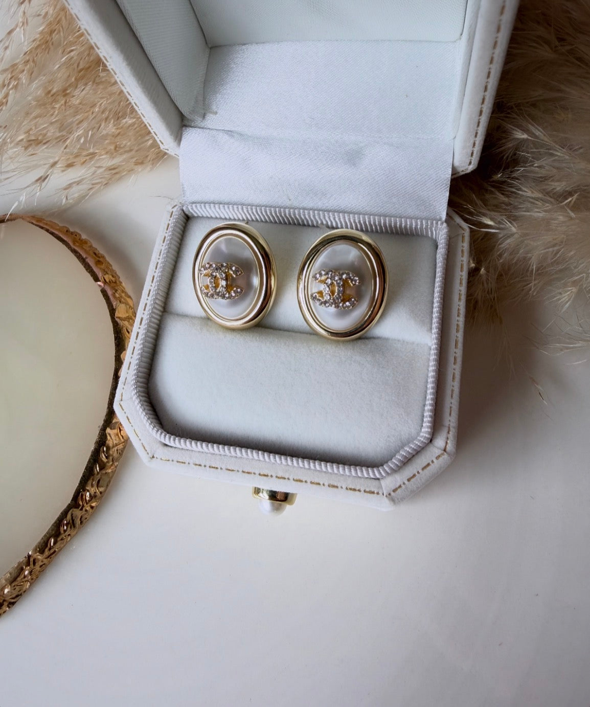 Обеци Royal Pearl Oval