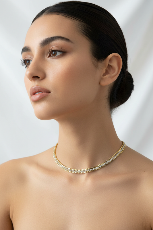 Елегантно колие Golden Bliss