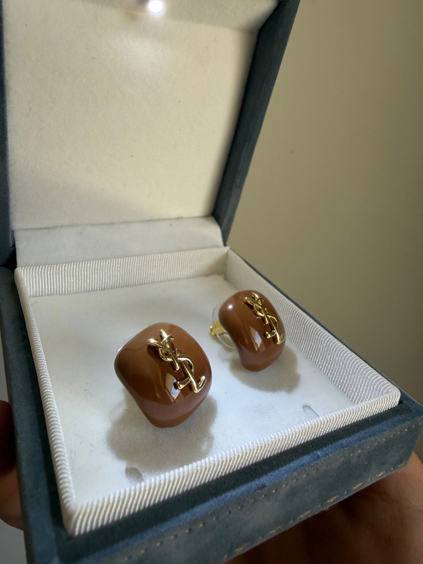 Дамски обеци “Candy Brown”