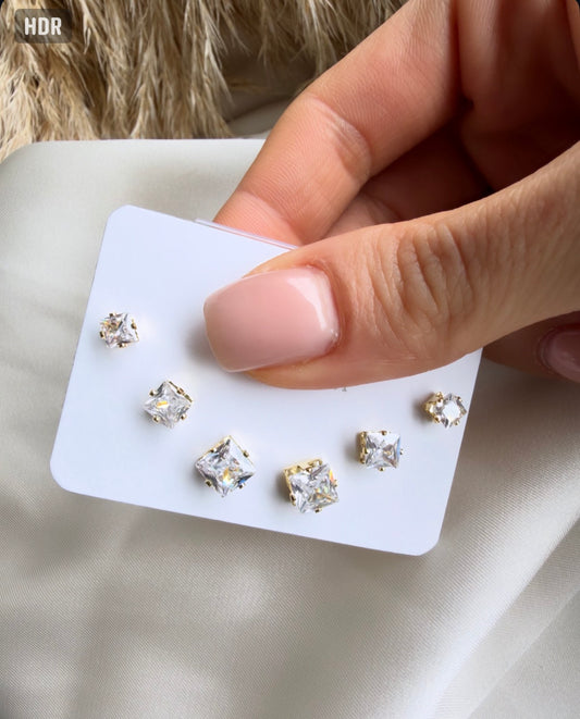 Cercei Minimal Square Stud