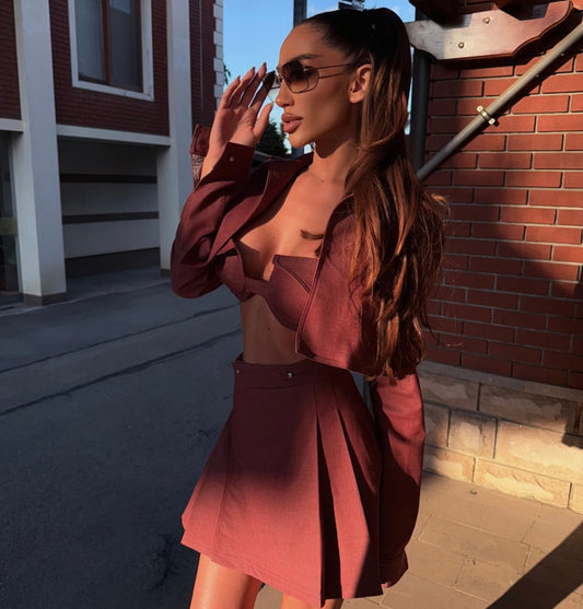 Комплект “Bordeaux Chic