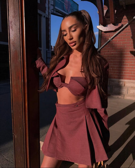Комплект “Bordeaux Chic