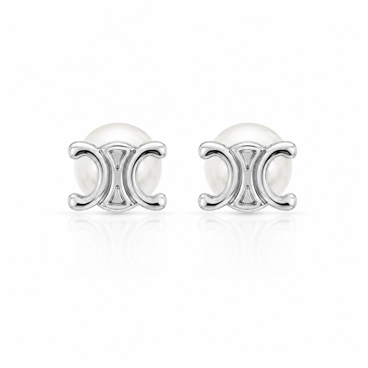 Елегантни обеци Silver Bliss