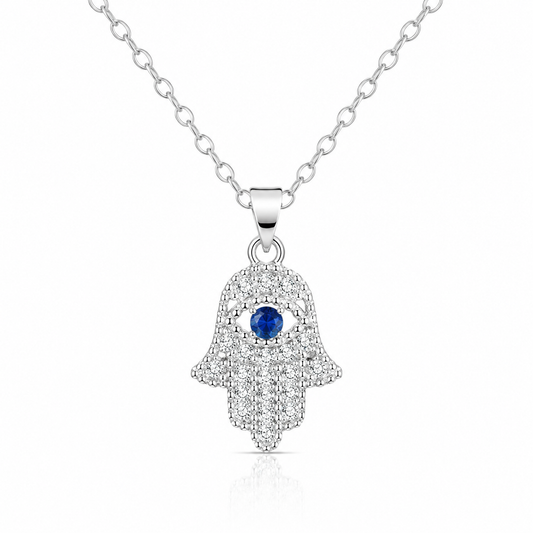 Елегантно дамско колие Hamsa