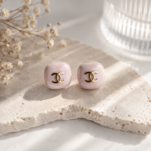 Обеци Candy pink