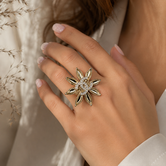 Пръстен Gold Flower